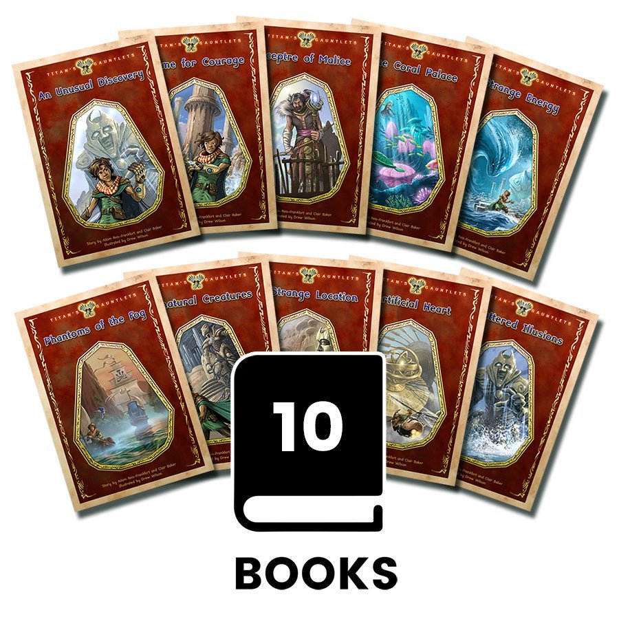 Dandelion Titan's Gauntlets, Books 1 - 10 (10 Titles) - ABC School Supplies
