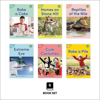 Dandelion World Split Vowel Spellings - 6 Pack - ABC School Supplies