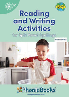 Dandelion World Split Vowel Spellings Workbook - ABC School Supplies