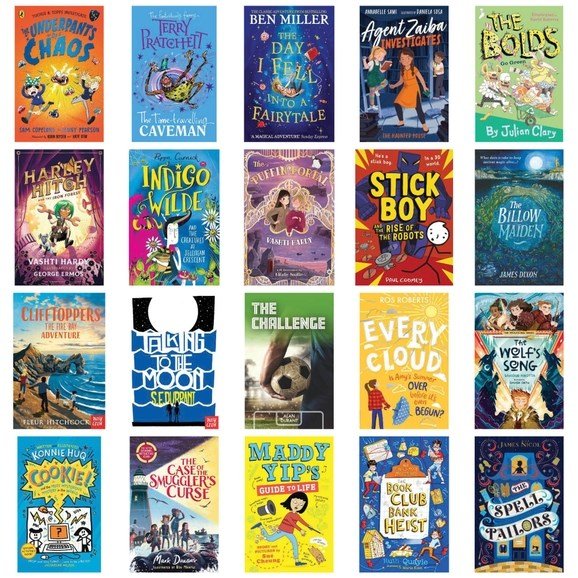 Dark Blue Banded Book Collection - Pack Of 20 - ABC School Supplies