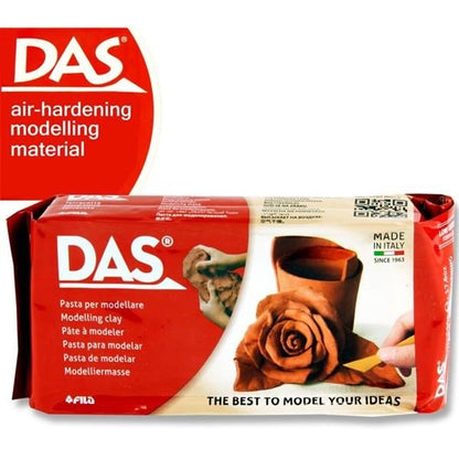 Das 1/2Kg Terracotta Air Hardening Modelling Clay - ABC School Supplies