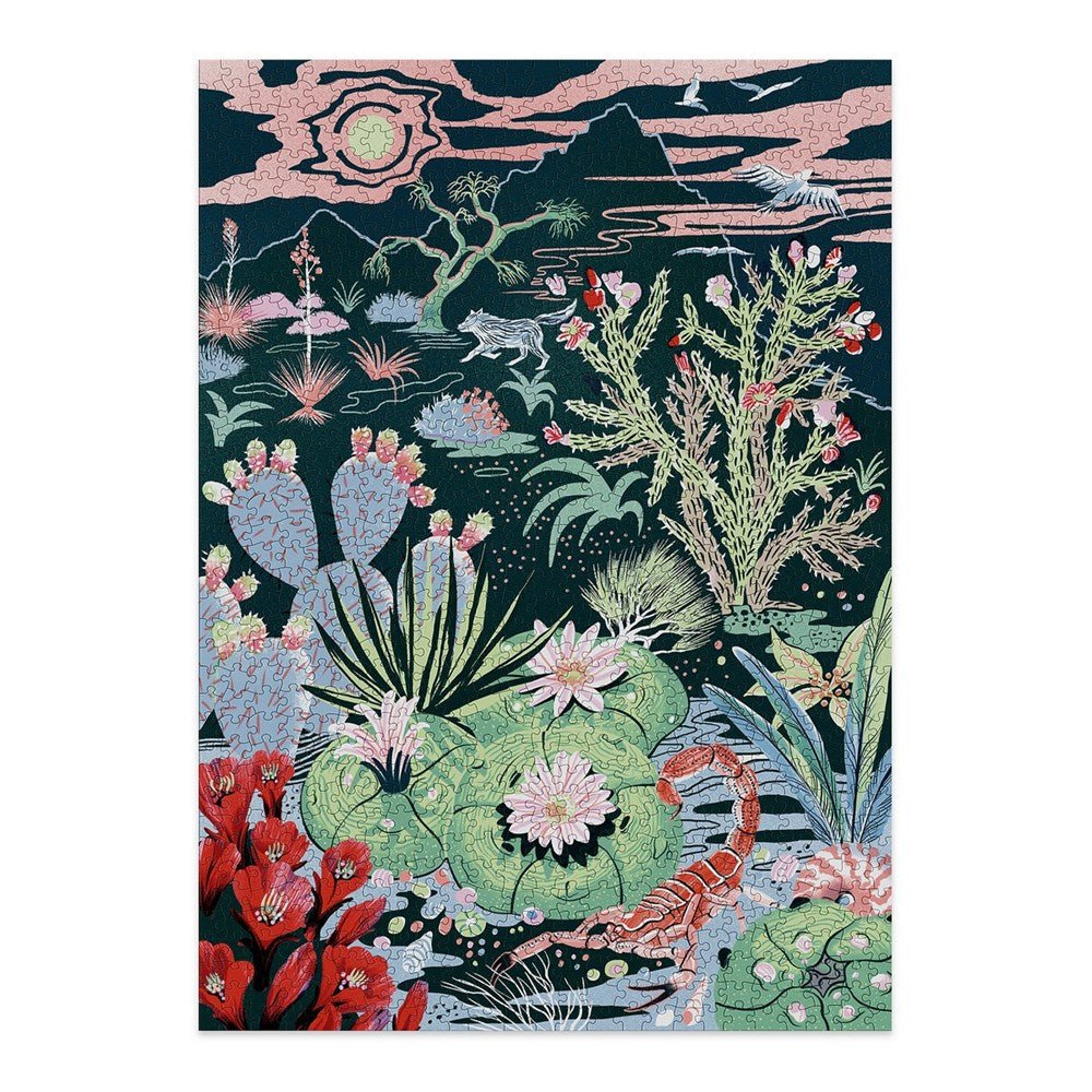 Desert 1000 Piece Puzzle (Small Batch) - ABC School Supplies