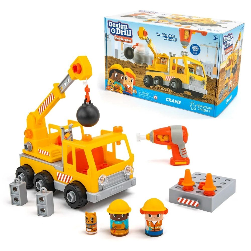Design & Drill® Bolt Buddies® Crane - ABC School Supplies