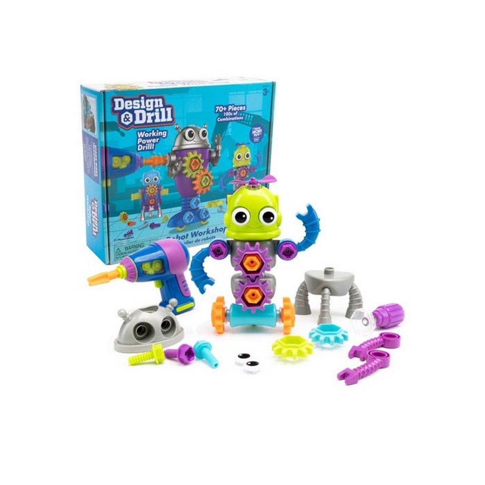 Design & Drill® Robot Workshop - ABC School Supplies
