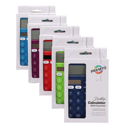 Desktop Calculator Pack of 5 - ABC School Supplies