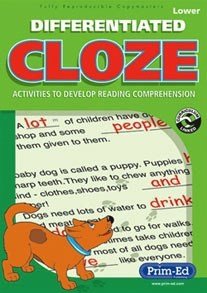 Differentiated Cloze Lower - ABC School Supplies