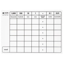 Dry - Wipe Place Value Boards Pack Of 6 - ABC School Supplies