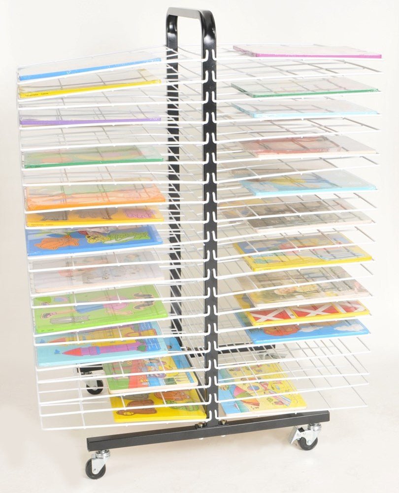 Drying Rack Mobile 40 Large Shelf - ABC School Supplies