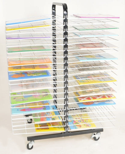 Drying Rack Mobile 40 Large Shelf - ABC School Supplies