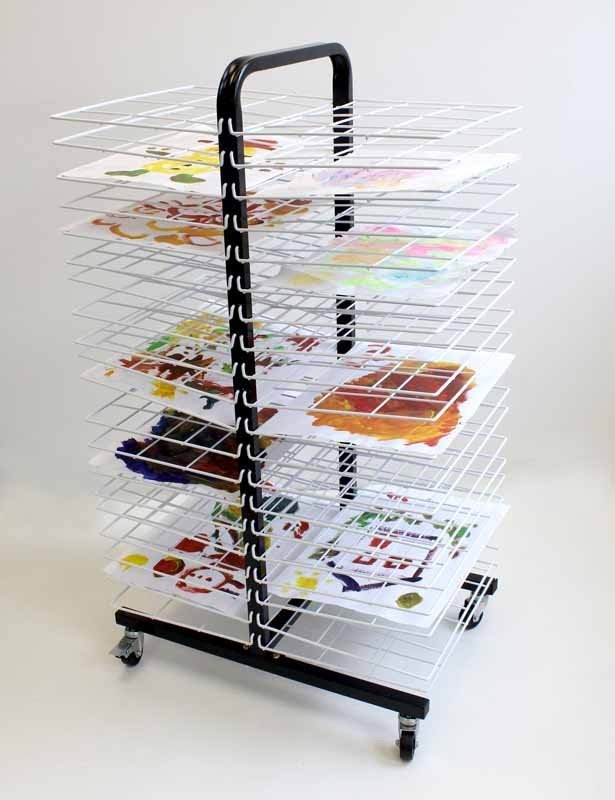 Drying Rack Mobile 40 Small Shelf - ABC School Supplies