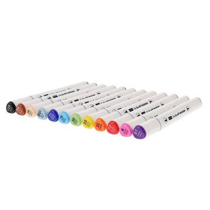 **Dual Tip Art Markers Pack Of 12 - ABC School Supplies