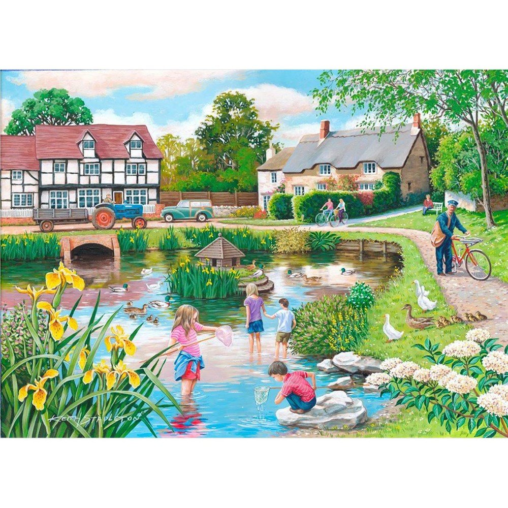 Duck Pond - BIG 250 Piece Jigsaw Puzzle - ABC School Supplies