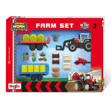 Mini Working Machines - Farm Set - Massey Ferguson