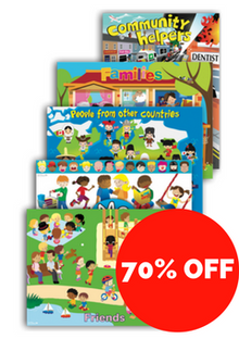 Early Years Themes Posters - People - ABC School Supplies