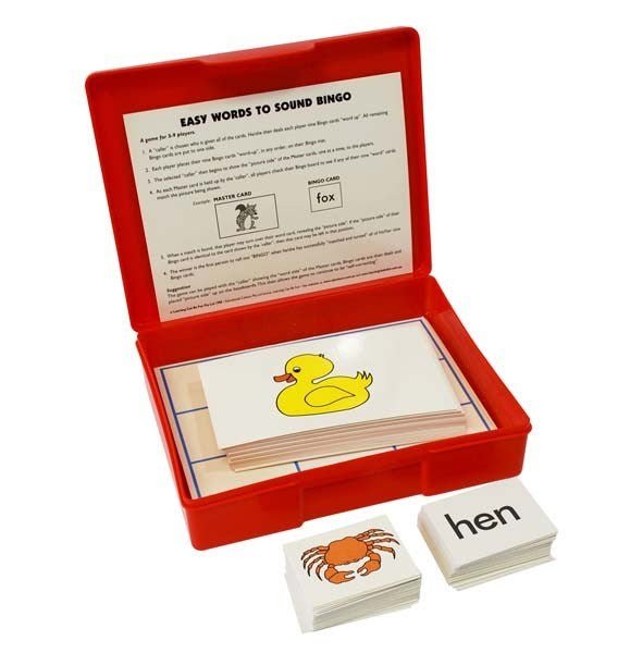 **Easy Words To Sound Bingo - ABC School Supplies