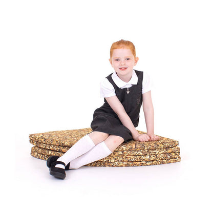 **Eden Learning Essentials Indoor/Outdoor Folding Floor Mat Bark Print - ABC School Supplies