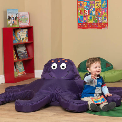 Eden Learning Large Sea Life Sensory Bean Bag Chairs Set Of 3 - ABC School Supplies