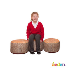 Eden Learning Learn About Nature Tree Stump Stools - Set Of 3 - ABC School Supplies