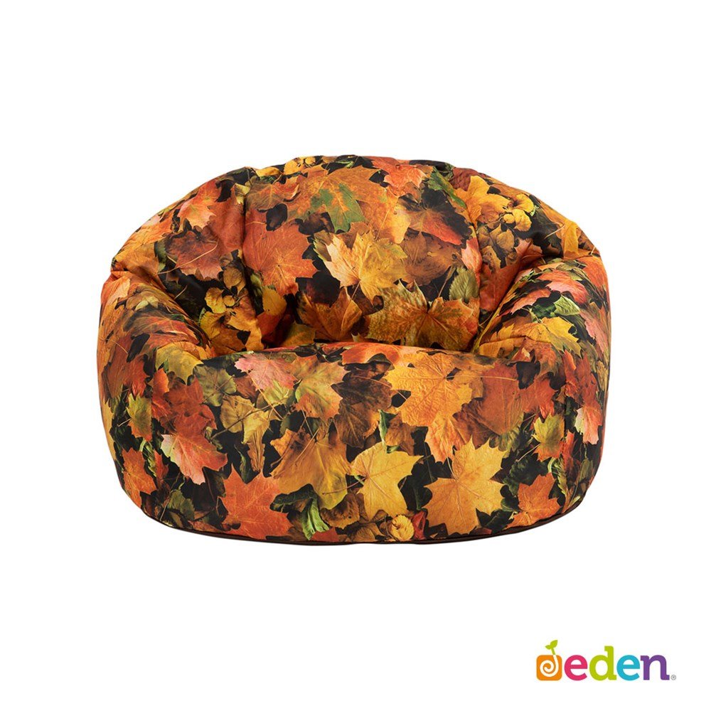 Eden Learning Nature Autumn Leaves Print Bean Bag - ABC School Supplies