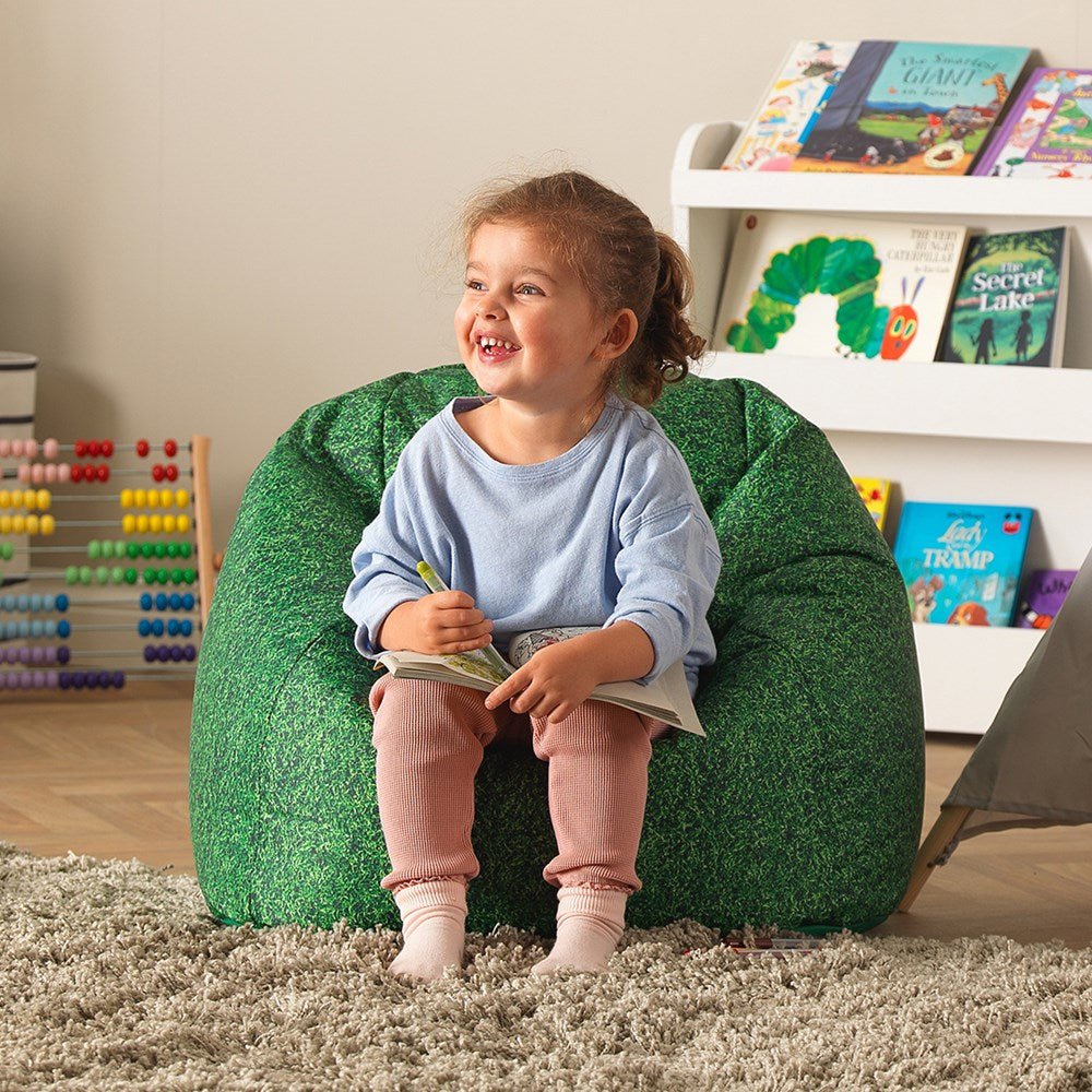 Eden Learning Nature Grass Print Bean Bag - ABC School Supplies
