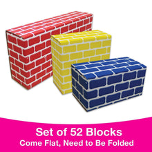 Edushape Corrugated Edu - Blocks Set Of 52 - ABC School Supplies