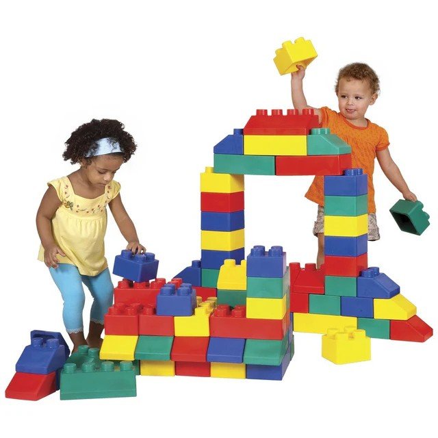 Edushape Giant Flexi Edu - Blocks Set Of 50Pcs - ABC School Supplies
