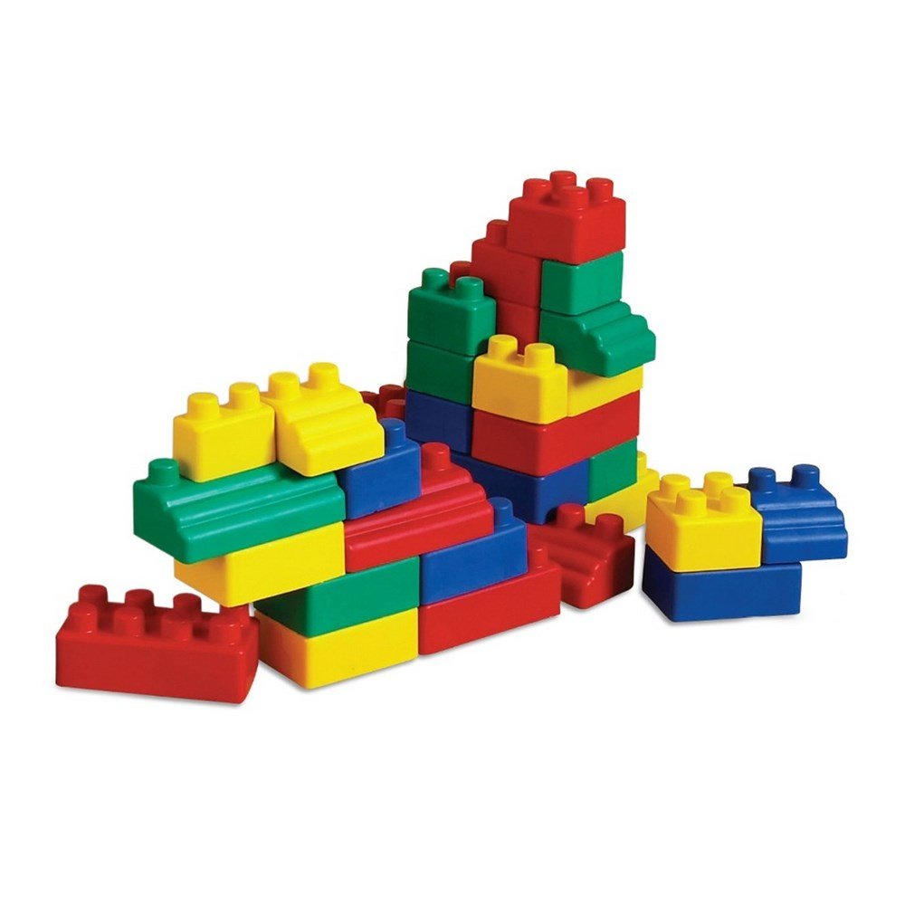 Edushape Mini Edu - Blocks (52 Pcs) - ABC School Supplies