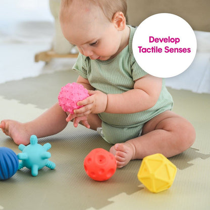 Edushape Sensory Mini Balls (6Pcs) - ABC School Supplies