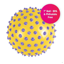 Edushape Tactile Sensory Ball - Yellow/Purple - ABC School Supplies