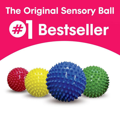 Edushape The Original Sensory Balls, Opaque 4'' (Setof 4) - ABC School Supplies