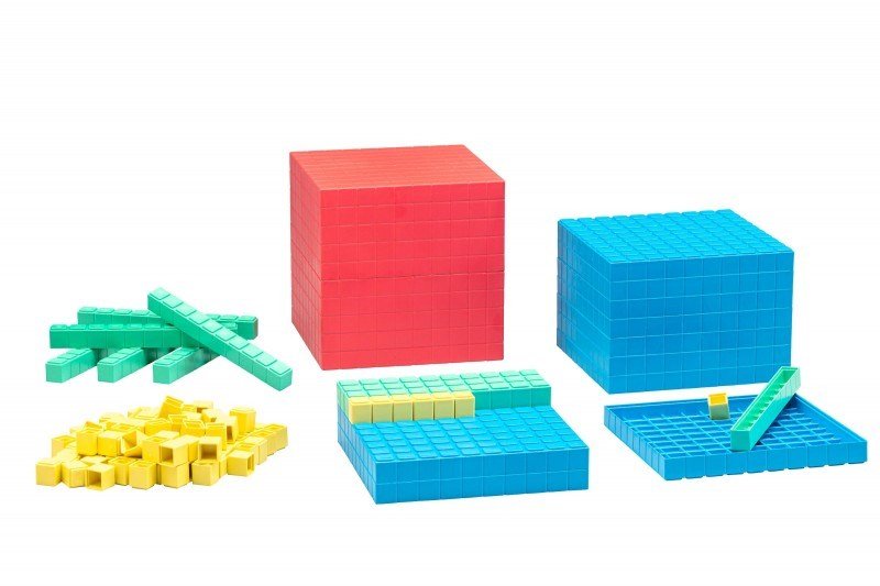 Edx Base Ten Starter Set of 121 pcs - ABC School Supplies