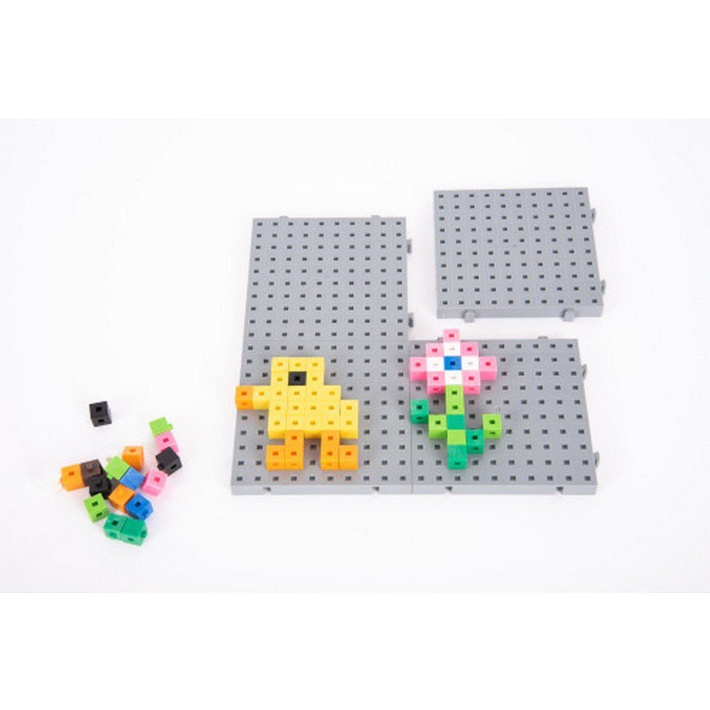 Edx Baseboards For 1Cm Interlocking Cubes Pack Of 4 - ABC School Supplies