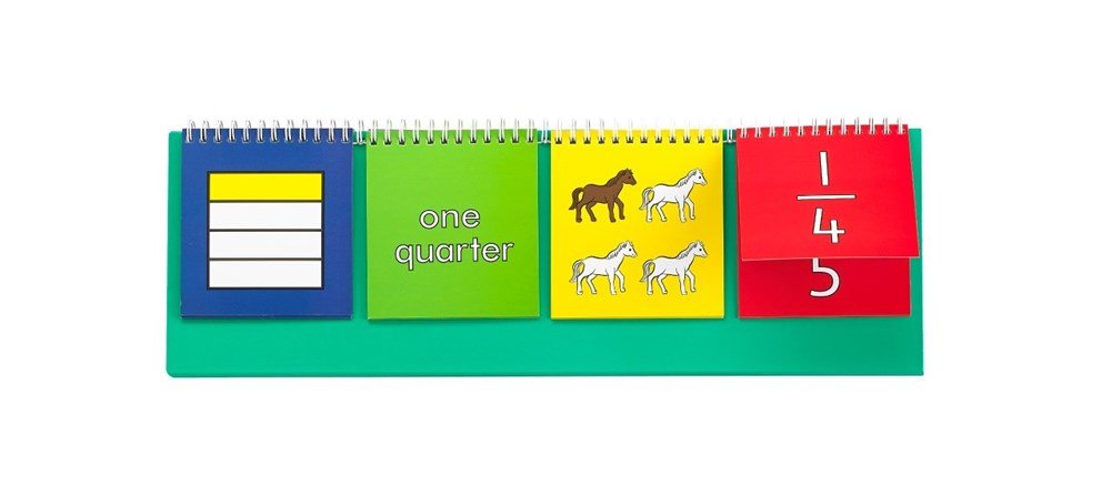 **Edx Demonstration Fraction Flip Chart - Teacher - ABC School Supplies