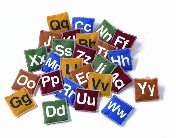 Edx Education Alphabet Beanbags - ABC School Supplies