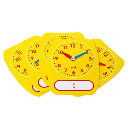 Edx Education Analogue and Digital Clock - 12 Hour (Pack of 5) - ABC School Supplies