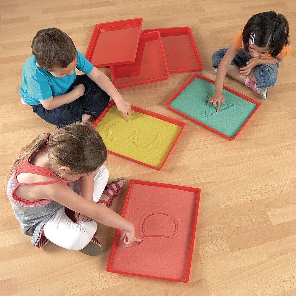 Edx Education Mini Messy Play Trays - Pack Of 6 - ABC School Supplies