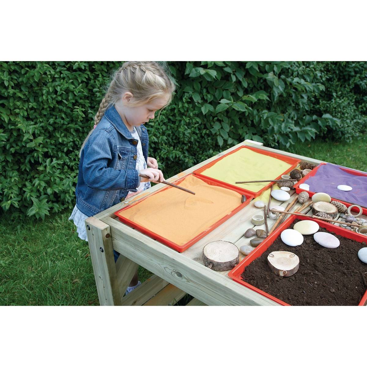 Edx Education Mini Messy Play Trays - Pack Of 6 - ABC School Supplies