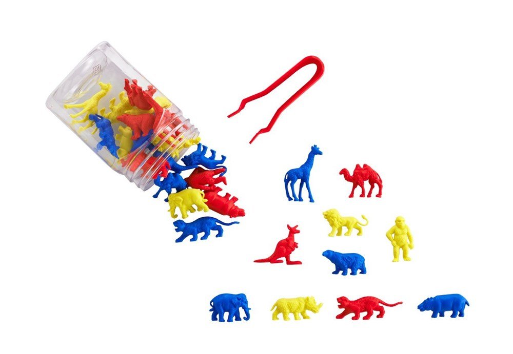 **Edx Education Wild Animal Counters Tub Of 30 - ABC School Supplies