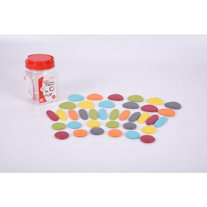 Edx Junior Rainbow Pebbles Earth Colours - ABC School Supplies