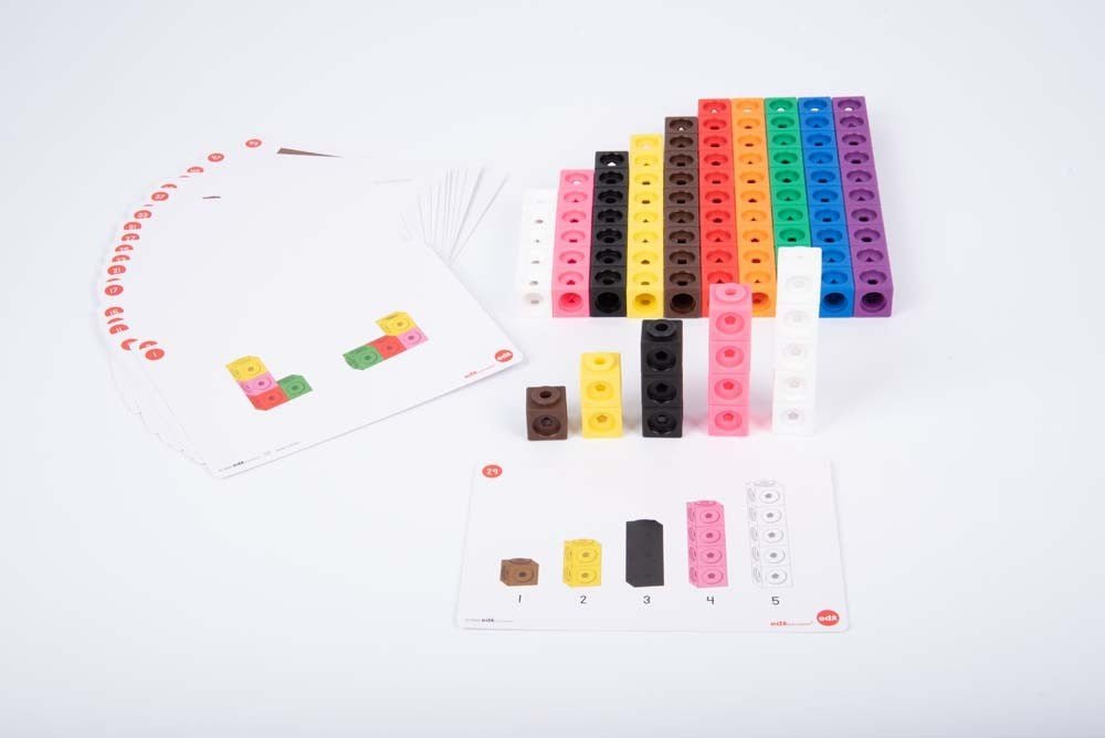 Edx Math Cubes Learning Set – Pack Of 125 - ABC School Supplies