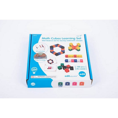 Edx Math Cubes Learning Set – Pack Of 125 - ABC School Supplies