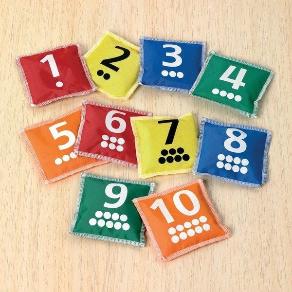 Edx Number And Dots Beanbags - ABC School Supplies