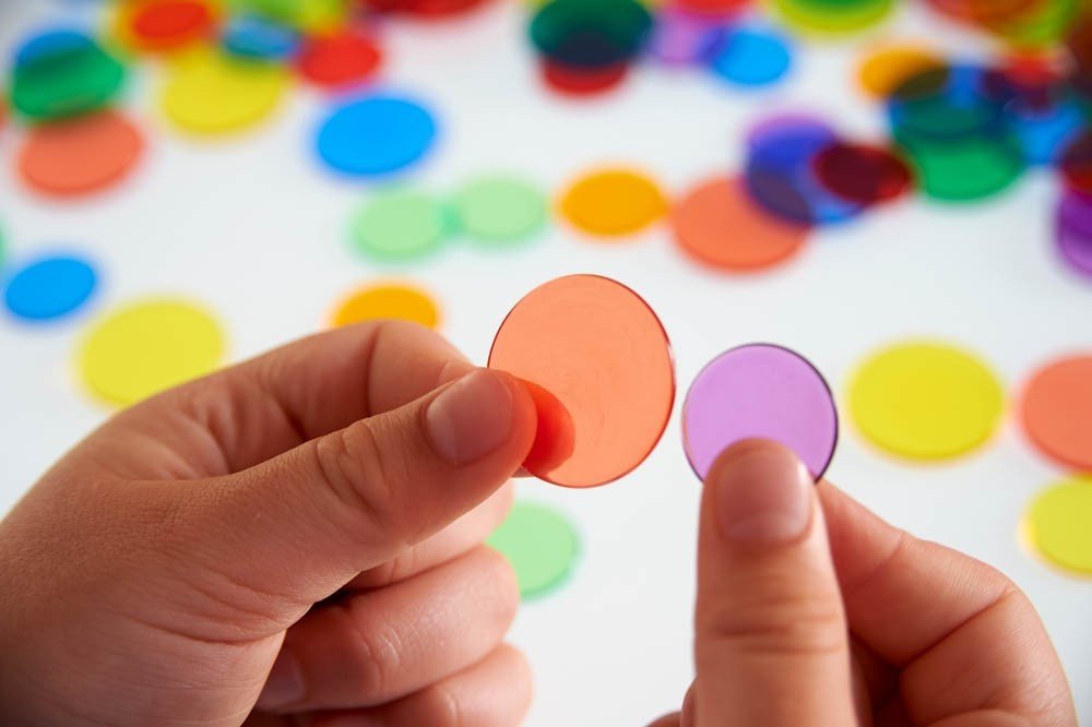 Edx Translucent Colour Counters Pack Of 500 - ABC School Supplies