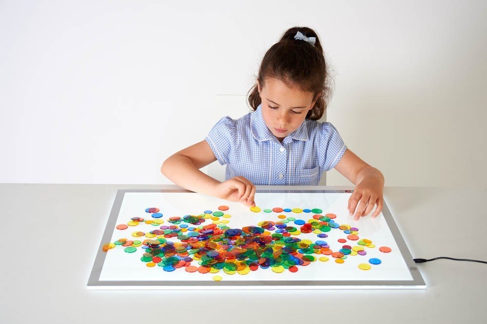 Edx Translucent Colour Counters Pack Of 500 - ABC School Supplies