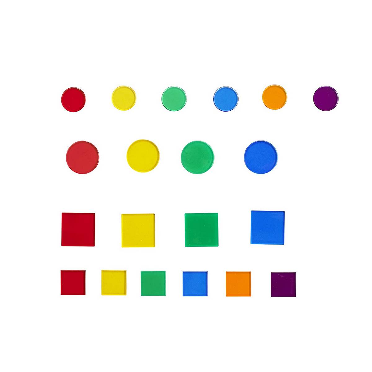 Edx Translucent Colour Squares Pack Of 300 - ABC School Supplies