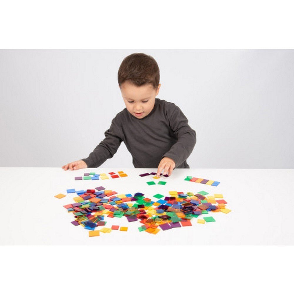 Edx Translucent Colour Squares Pack Of 300 - ABC School Supplies