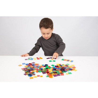 Edx Translucent Colour Squares Pack Of 300 - ABC School Supplies