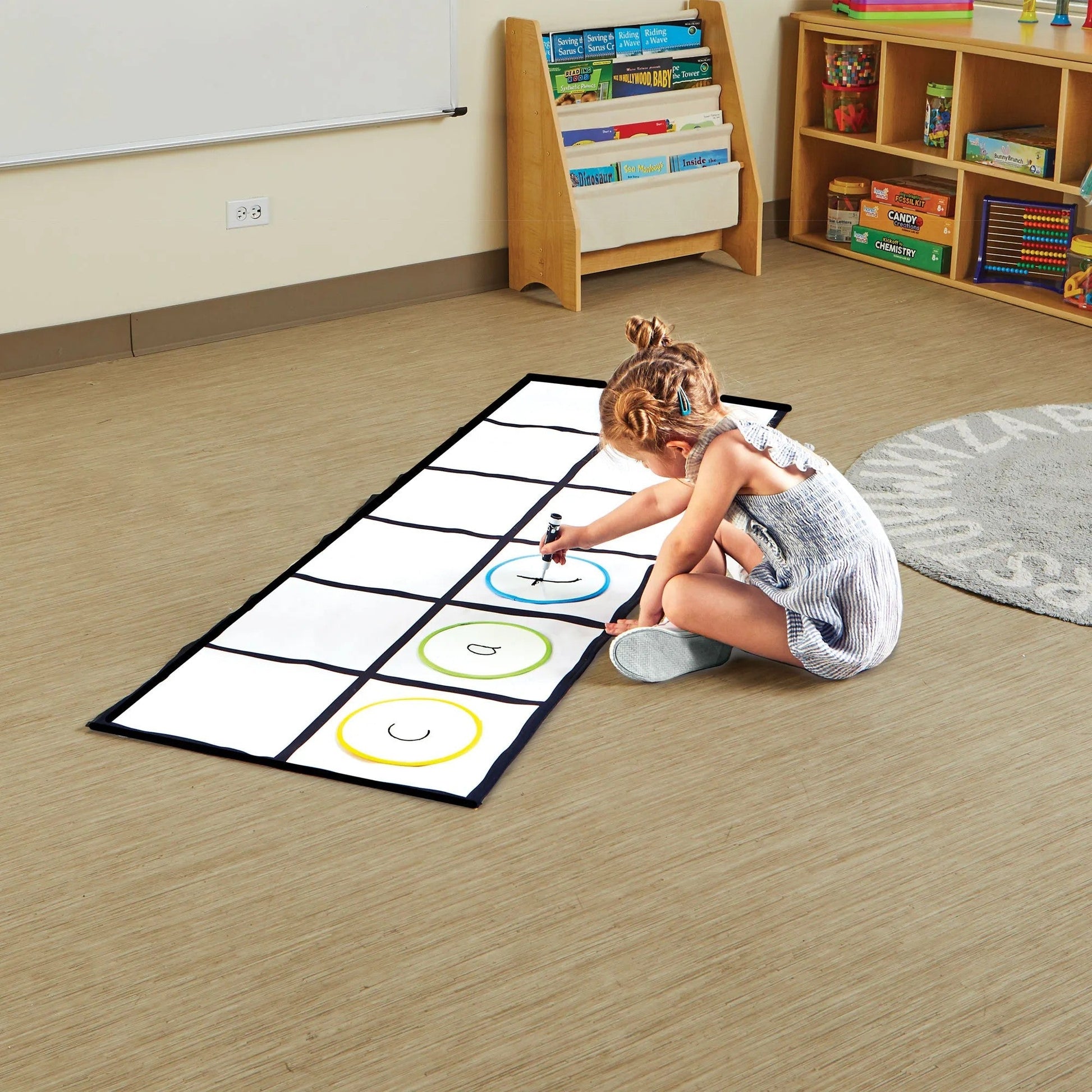 Elkonin Box Floor Mat Activity Set - ABC School Supplies