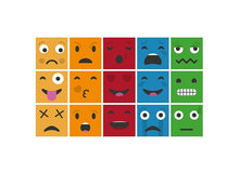 Emotion Photo Tiles Set Of 15 - ABC School Supplies