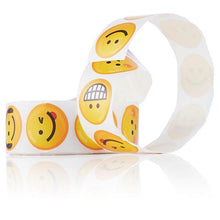 Emotionery Smiley Faces Stickers Roll Of 200 (10 Designs) - ABC School Supplies